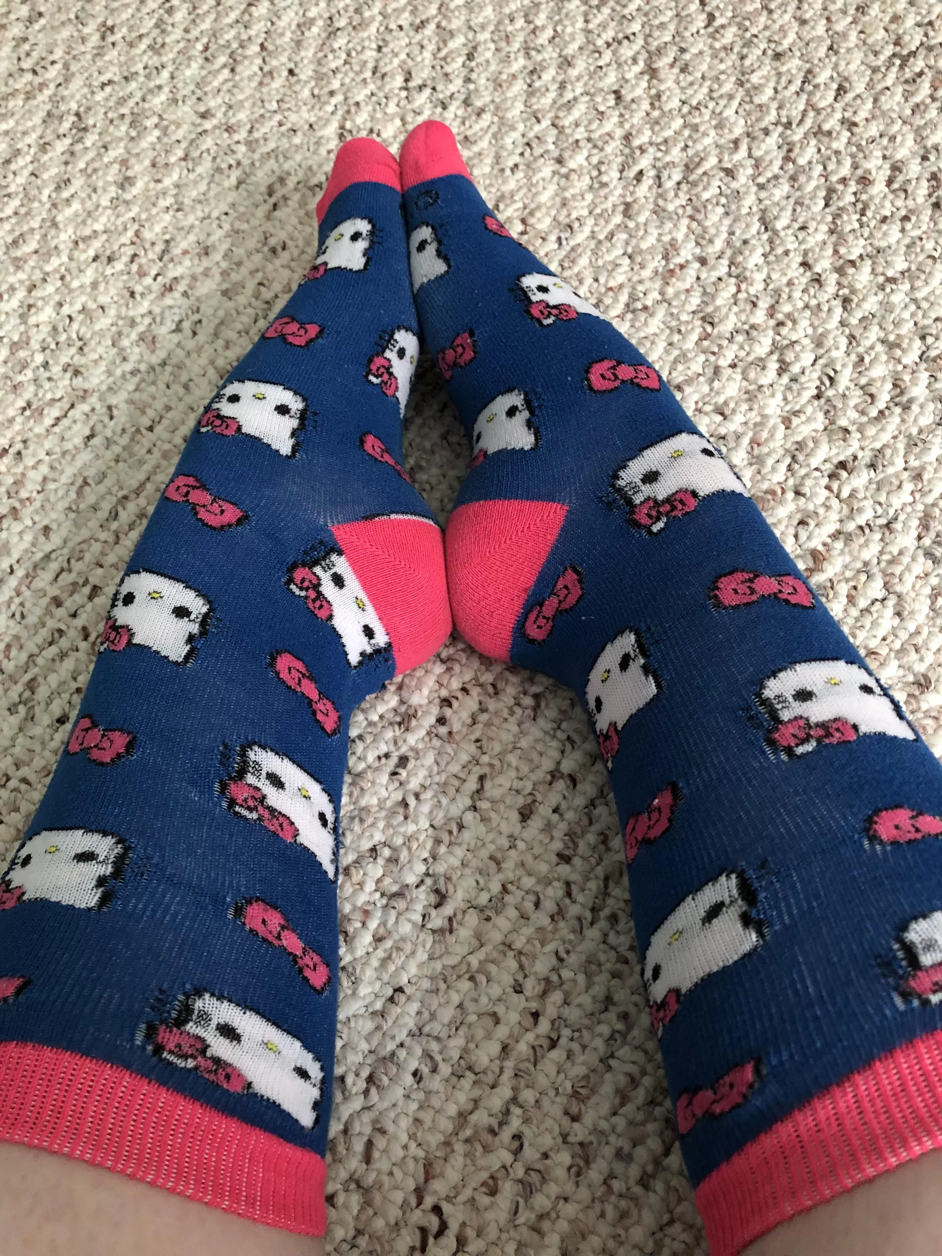 Hello Kitty socks today (F) Hello Kitty socks today (F)