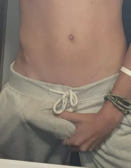 Here’s my thick cock outline