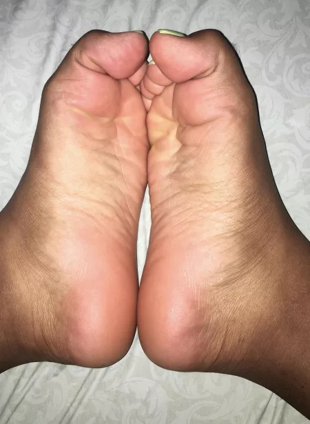 Hi, I wish something was between my feet so I could rub them against it…