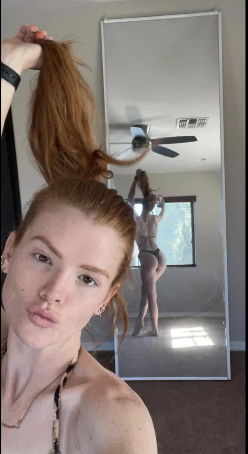 Hi there! I’m new to this sub, how many of you would want to fuck a tall, big booty ginger? 🥰