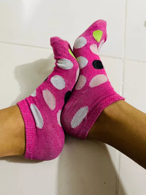 How do my feet look in these socks?