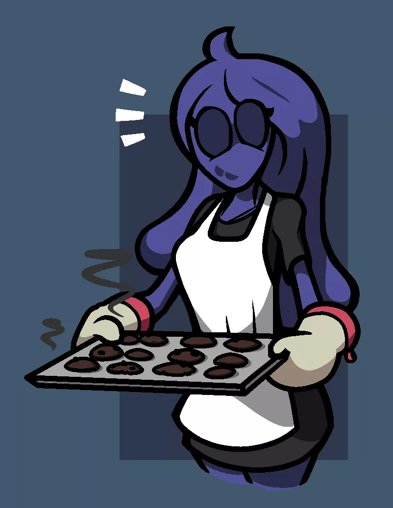 Hush made cookies for everyone because Isaac's mom won't Hush made cookies for everyone because Isaac's mom won't