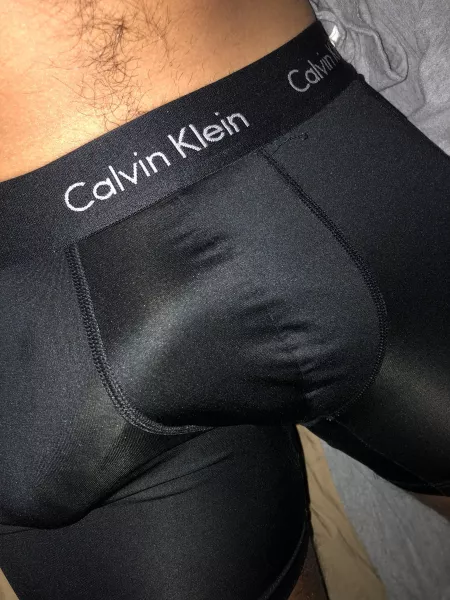 I always get a little hard when sliding into spandex