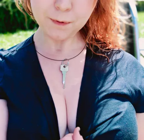 I am wearing the key everywhere I go