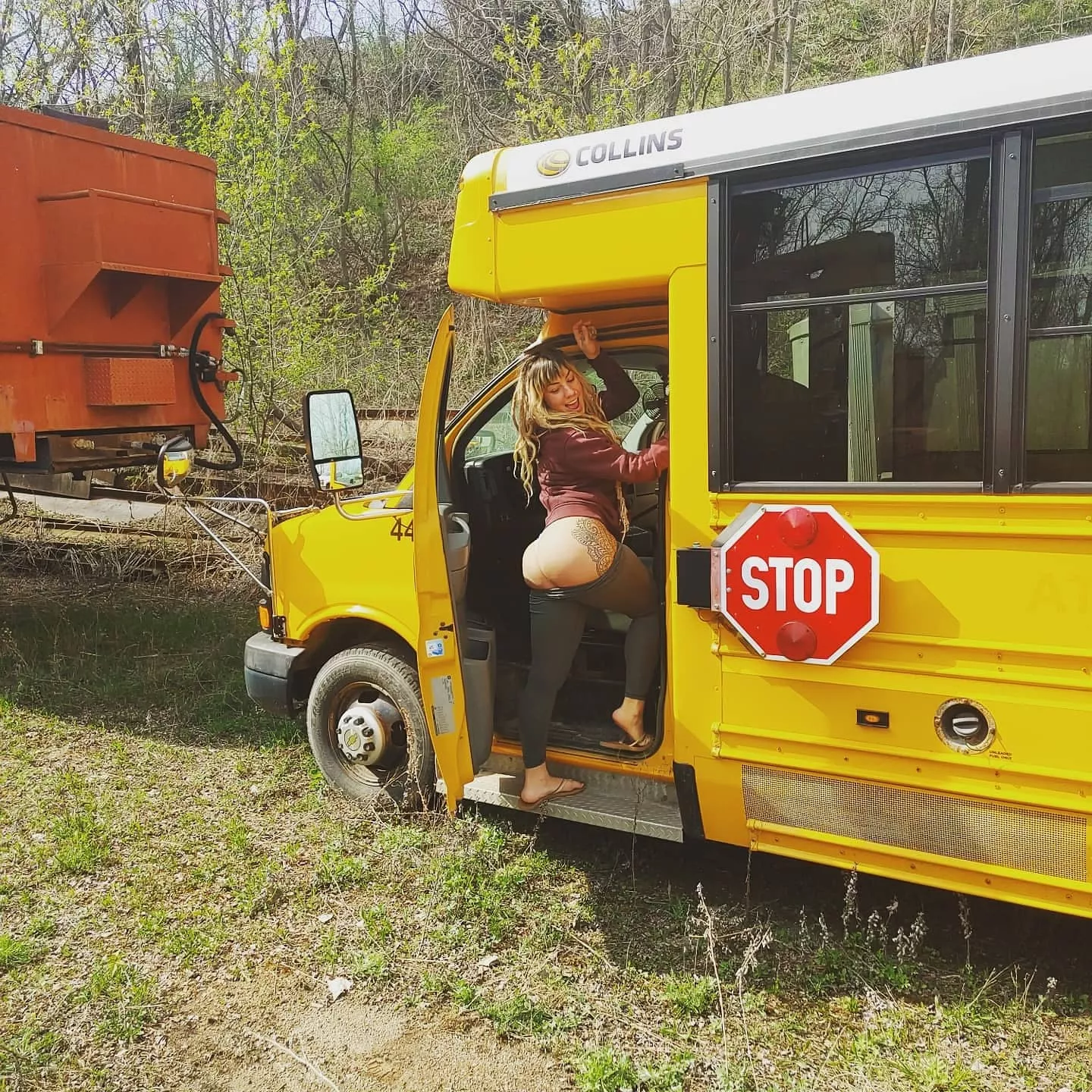 I bought a bus! Bang bus?
