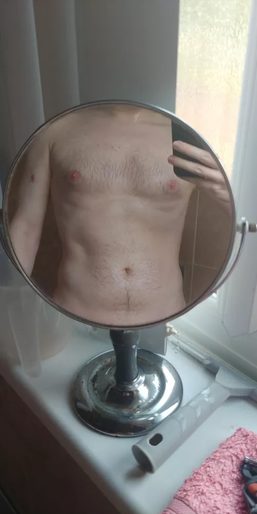 I can't be bothered to get rid of the hair anymore 😋