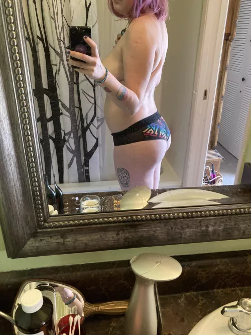 I don’t know if I feel like putting anything else on today..