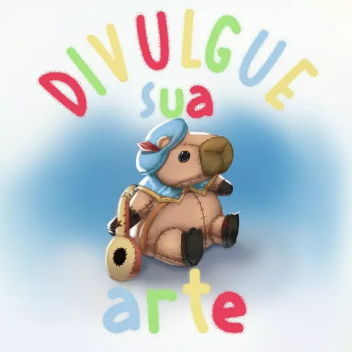 i drew my OC Capybard like a plushie (for an event on my twitter)