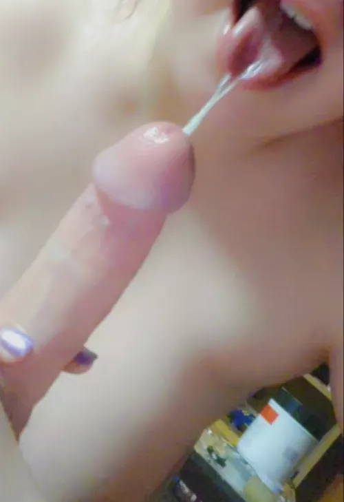 I ensured daddy that as long as i'm around, his cock will always be wet 💦