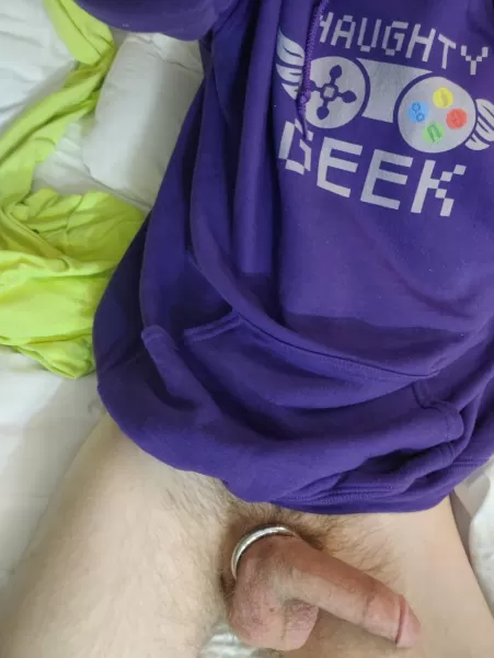 I hope the Naughty Geek hoodie speaks for itself I hope the Naughty Geek hoodie speaks for itself