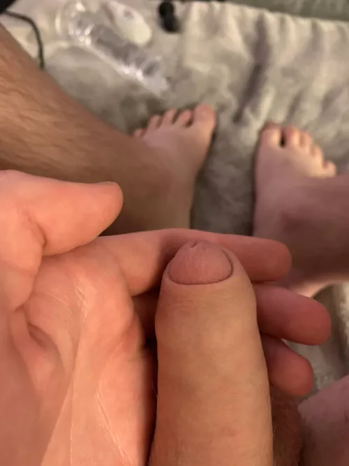 I hope you like my cock, it’s a perfect balance ☯️