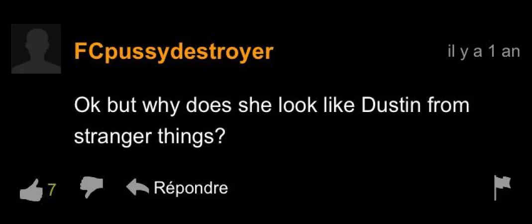 I just beat off to Dustin Female version💀😭