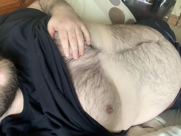 I just woke up from a nap, who wants to lay in the fuzz