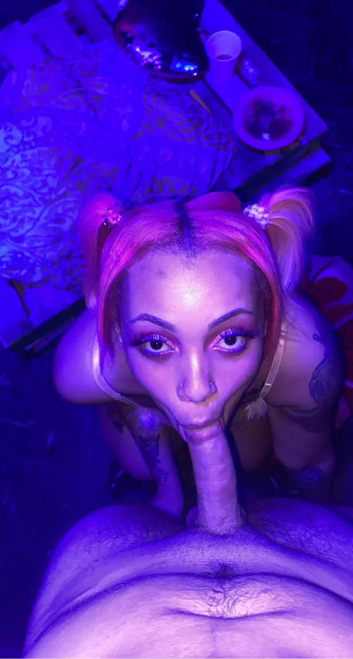 I let him cum all over my face and I still kept sucking