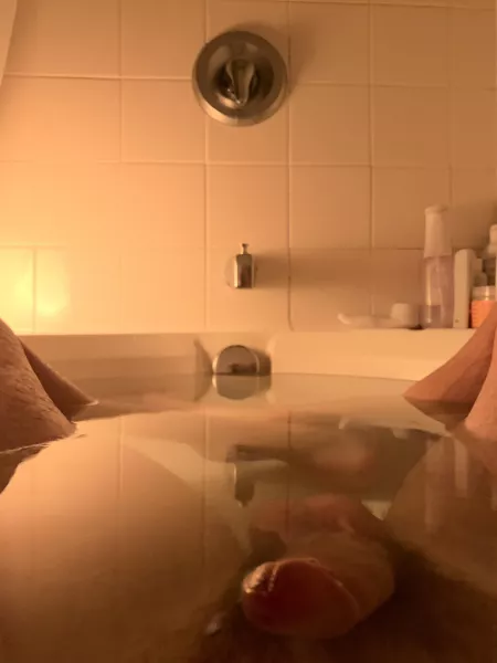 I love a nice bath after work