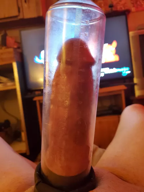 I love pumping till it gets swollen