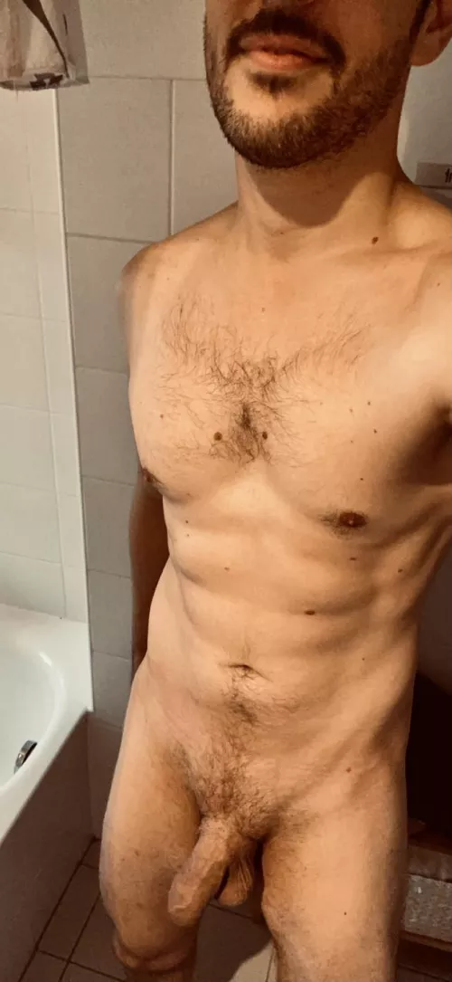 I love sharing a hot shower