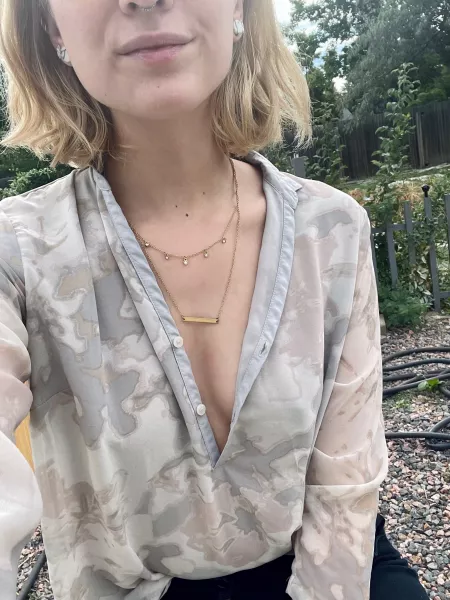 I love taking my bra off when I get home from work 🥰