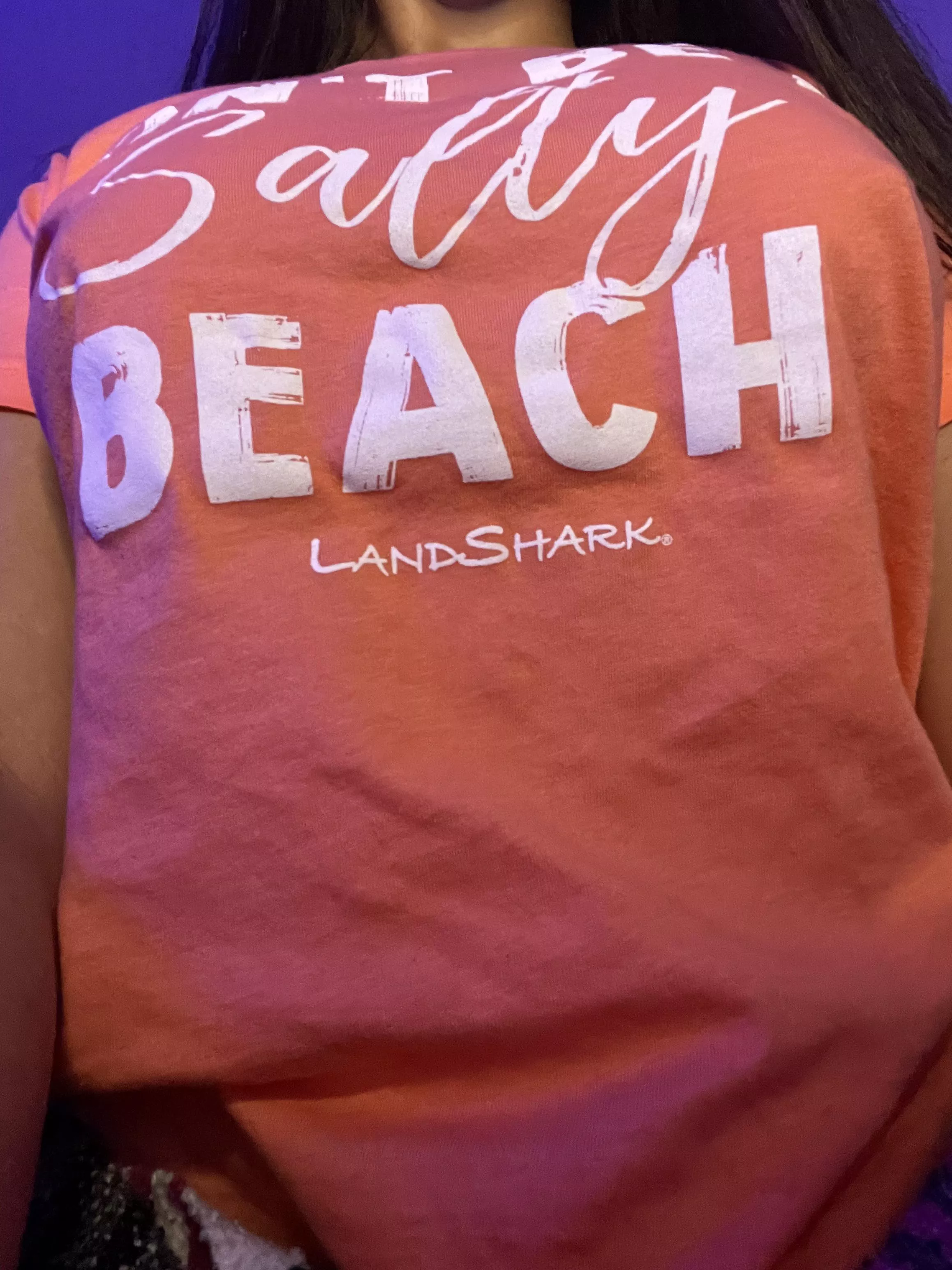 I love this shirt but it’s not tight enough 😩 it says “Don’t be a salty beach” - can you see my nips poking through? I know I have kind of small breasts so it’s not very easy to see them but they’re there and they’re braless 😋 I love this shirt but it’s not tight enough 😩 it says “Don’t be a salty beach” - can you see my nips poking through? I know I have kind of small breasts so it’s not very easy to see them but they’re there and they’re braless 😋