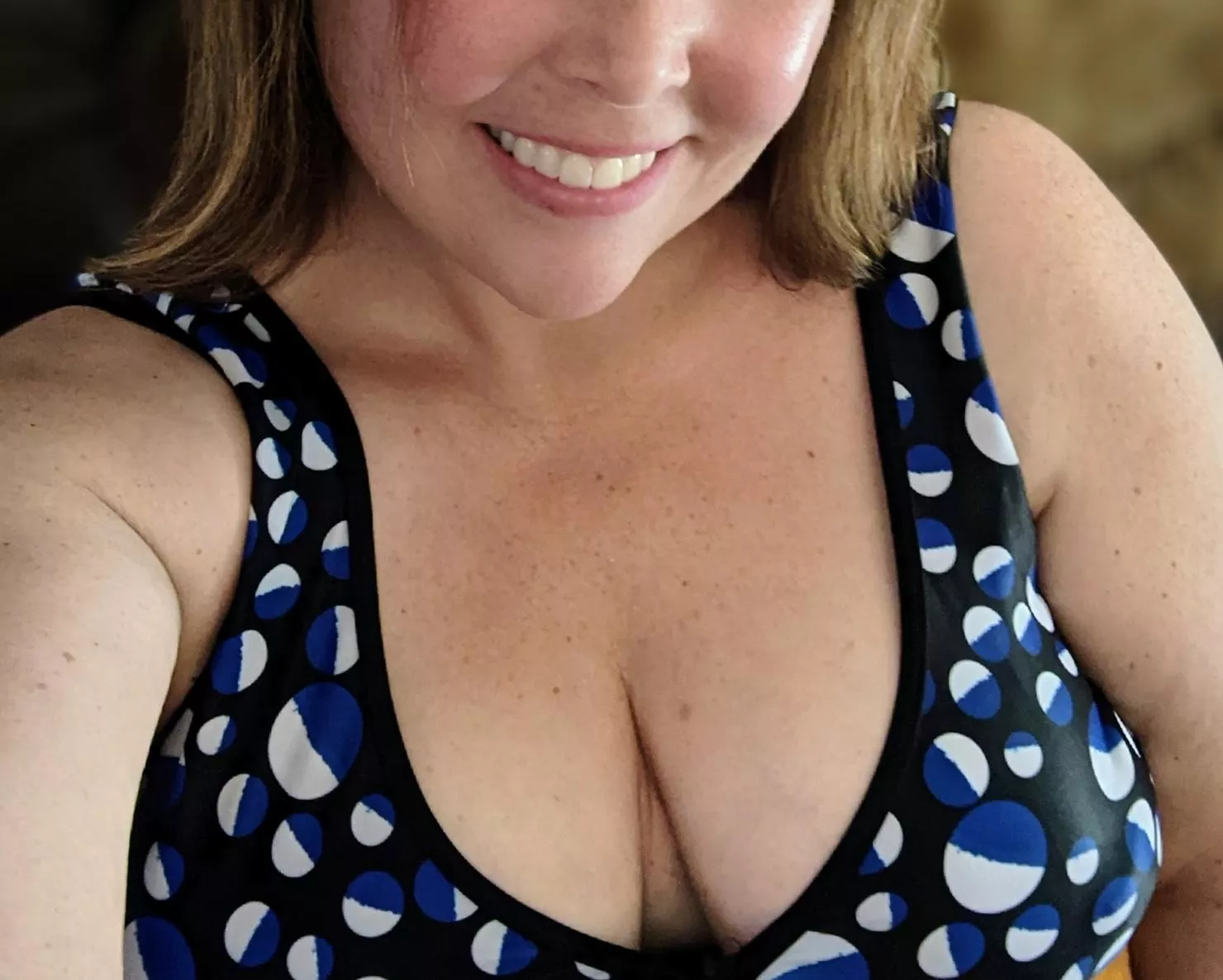I miss warmer weather! I guess this means my nipples will be extra hard when you peel me out of this bathing suit (f) I miss warmer weather! I guess this means my nipples will be extra hard when you peel me out of this bathing suit (f)