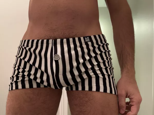 I only have underwear on because you’re not here 😞