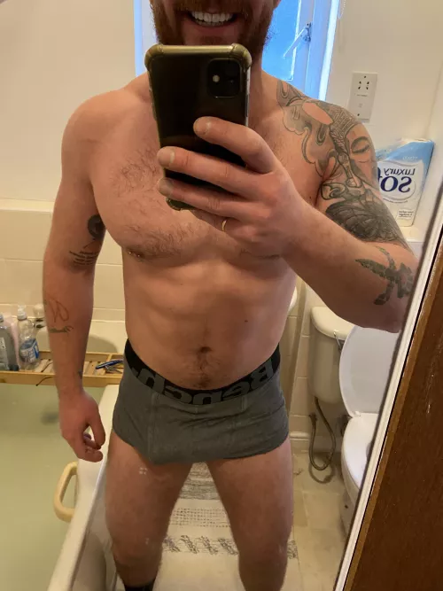 I promise there’s a boner under there somewhere….😜