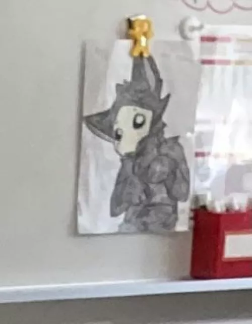 I spotted this in a classroom at my local high school, not mine and didn’t get a good pic as I was there for only a short time