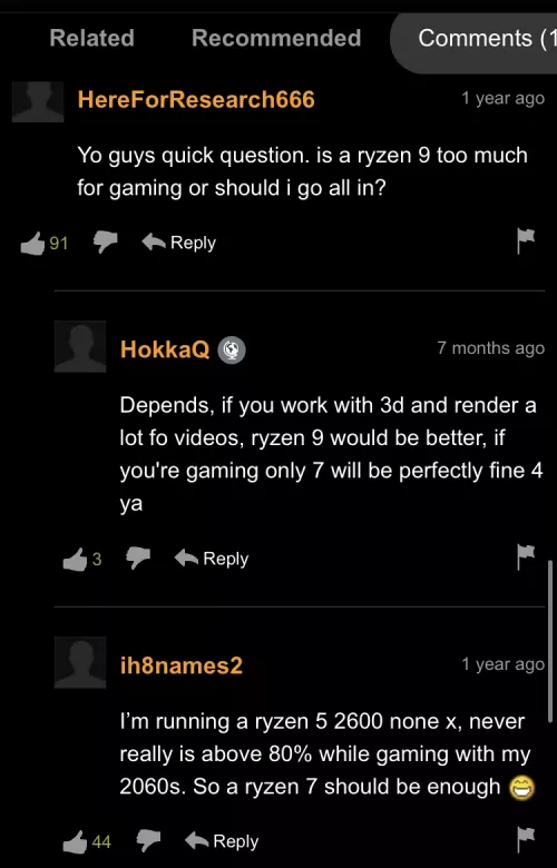 I think ryzen 7 is good