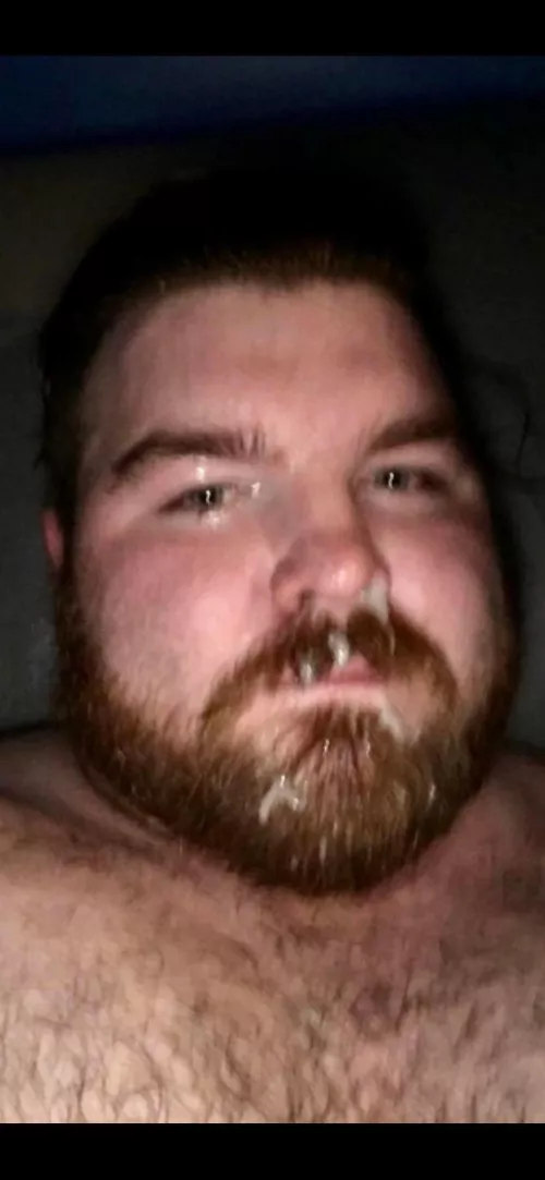 I think you have something on your face…. I do 😏😈💦