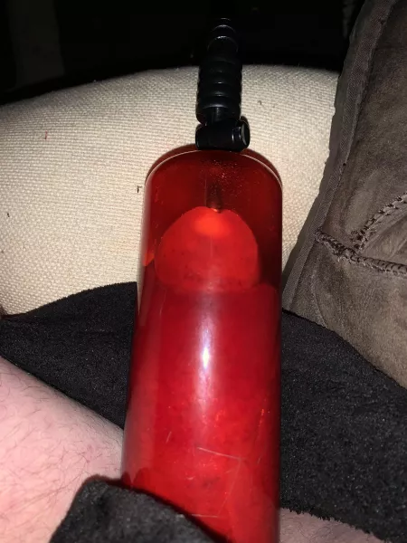 I thought I’d give it a go. Was very surprised cock was already 7” x 6” girth I’ve gained 2.5” in Girth and 1” in length! Wow