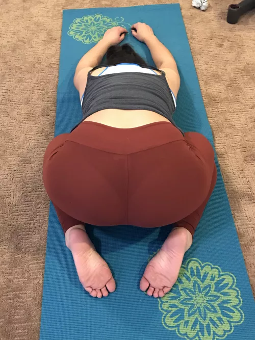 I told my wife to keep working on her flexibility 😉