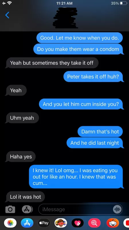 I unknowingly ate out my ex’s fwb’s cum and she just confirmed it...