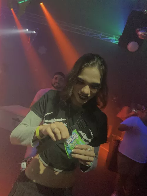 I went to a club in full fem 😶🖤 (feat. My fun dip)