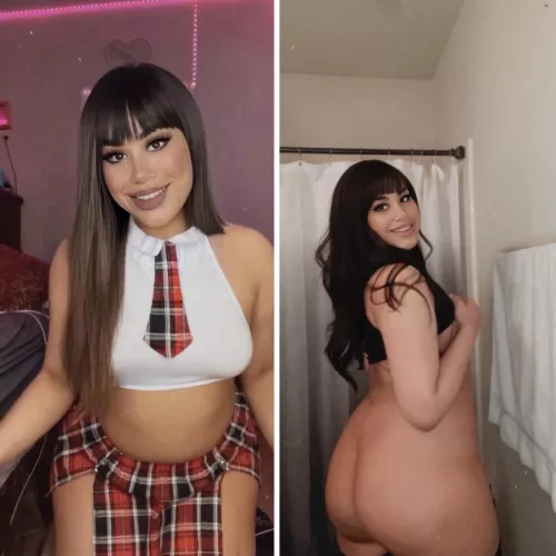 I’d look cuter covered in your cum 🤭