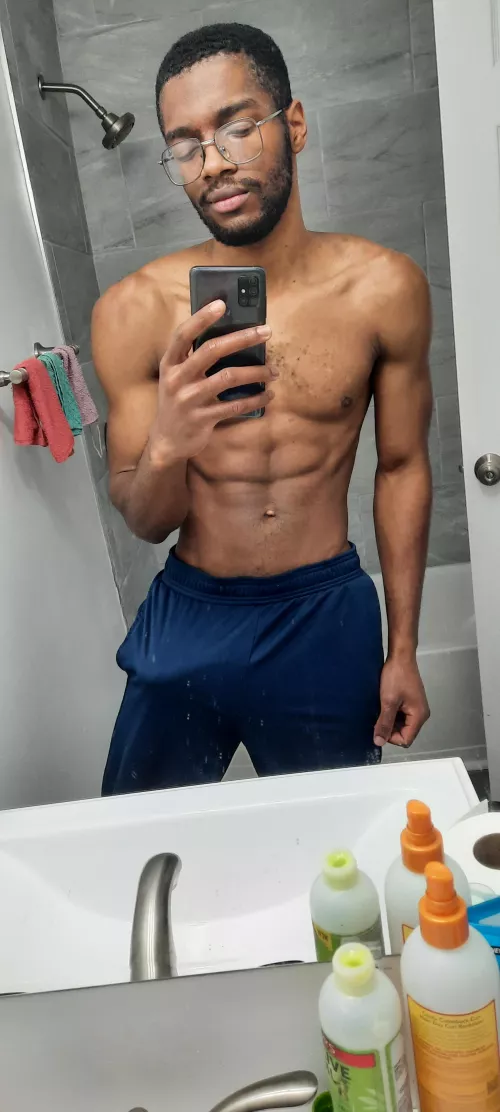 If I put whip cream on my abs would you lick it off?