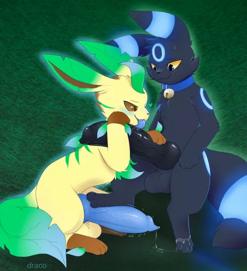 If only I could be a Leafeon and service that Umbreon~ [MM] (Draco)