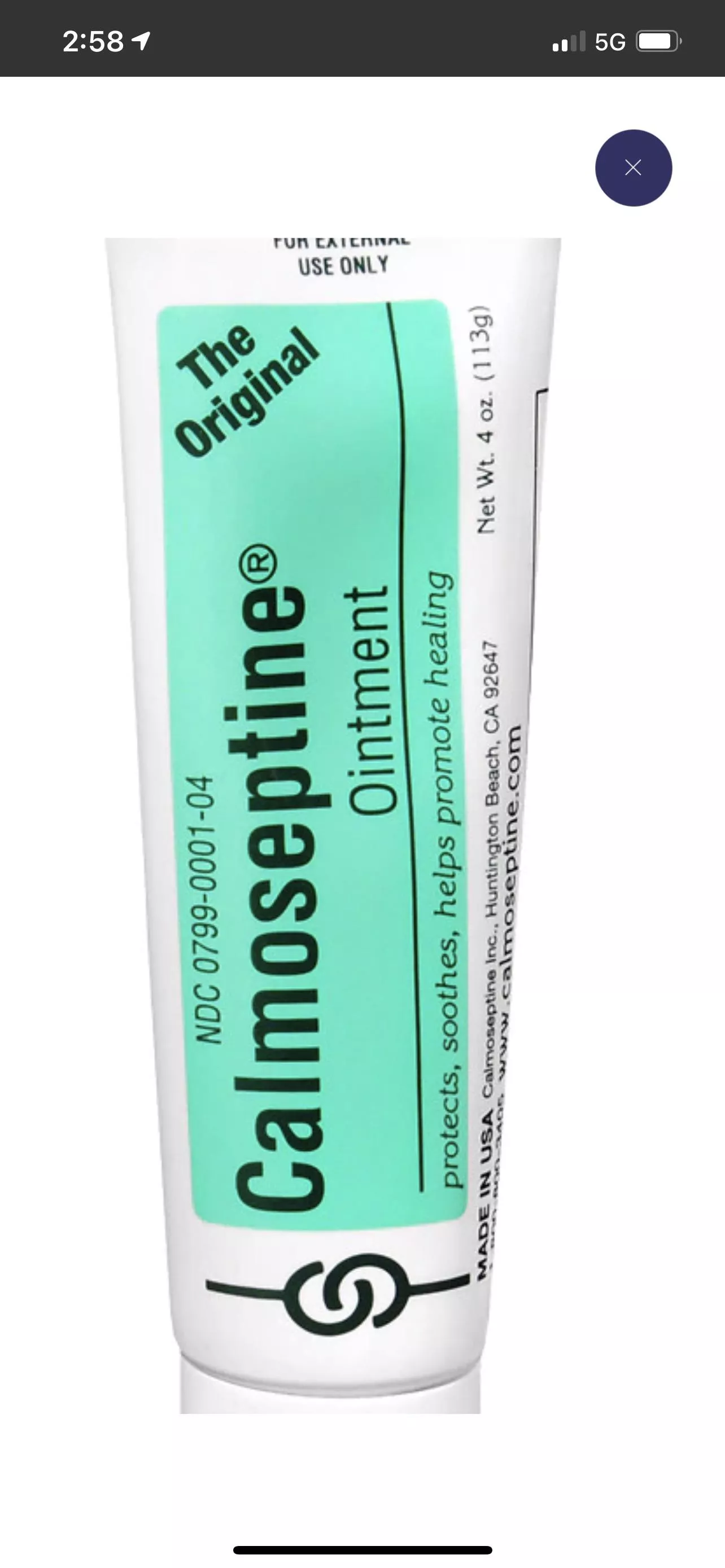 If you have never tried Calmoseptine as a skin protector you are totally missing out. It really reminds me of the “cool and learn” pull-ups. It’s a really solid diaper cream/barrier (kinda thick) but when ever it gets wet it feels cool. It’s such If you have never tried Calmoseptine as a skin protector you are totally missing out. It really reminds me of the “cool and learn” pull-ups. It’s a really solid diaper cream/barrier (kinda thick) but when ever it gets wet it feels cool. It’s such
