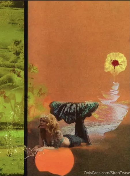 I’m a regen design Master’s candidate working as a professional mermaid 🧜🏻‍♀️ and burlesque dancer 💃🏼. I was recently titled 🌸Mz March 2021 Permaculture Pinup🌸 Photo by Jes Hunt Digital Art by Ainhara 💖