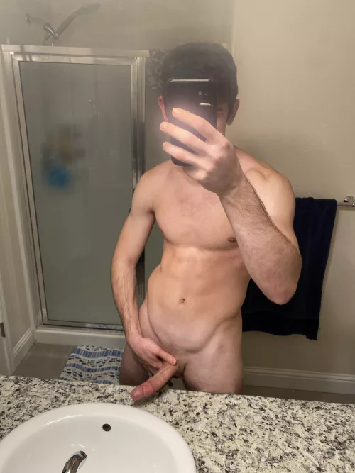 Im always so horny when i come home from the gym