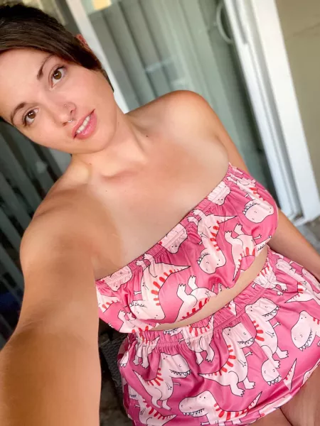 I’m just pleased about my cute pajamas 😊