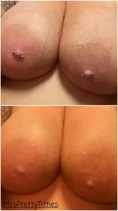 [image] I think they look better pierced, what do you think? 😉