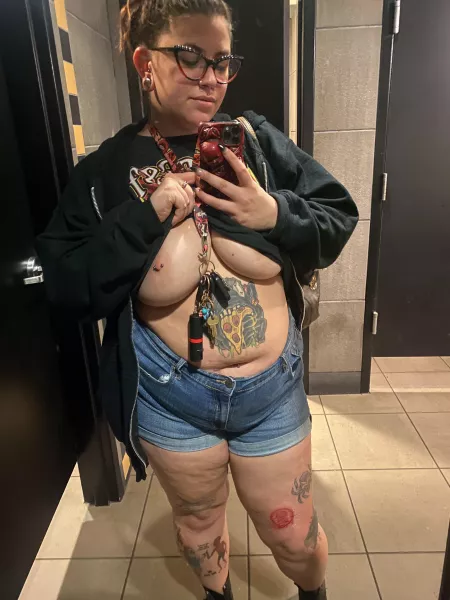 Is it bad I was hoping someone would walk in on me?