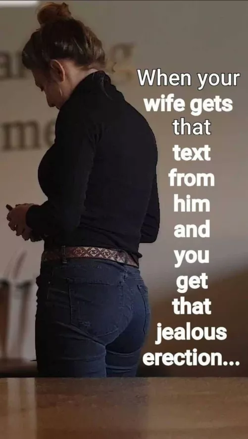 Is it jealous or excited.