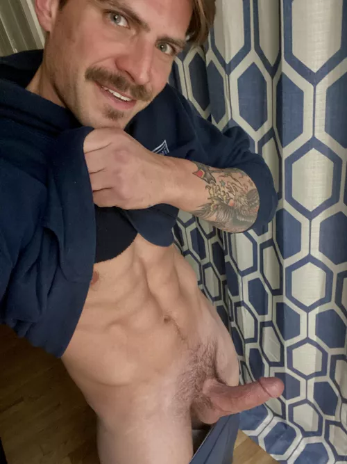 It is a stay in kind of Friday night, but I am horny as hell! You? (36)