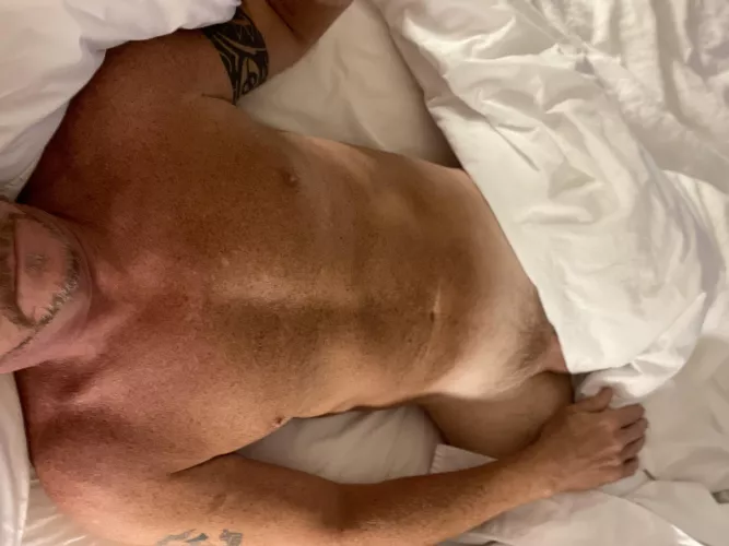 It’s a BIG bed….get in here. It’s a BIG bed….get in here.