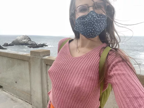 It’s cold by the ocean