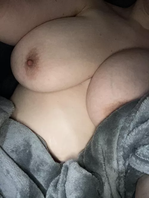 It’s starting to get colder so all snuggly under my blanket