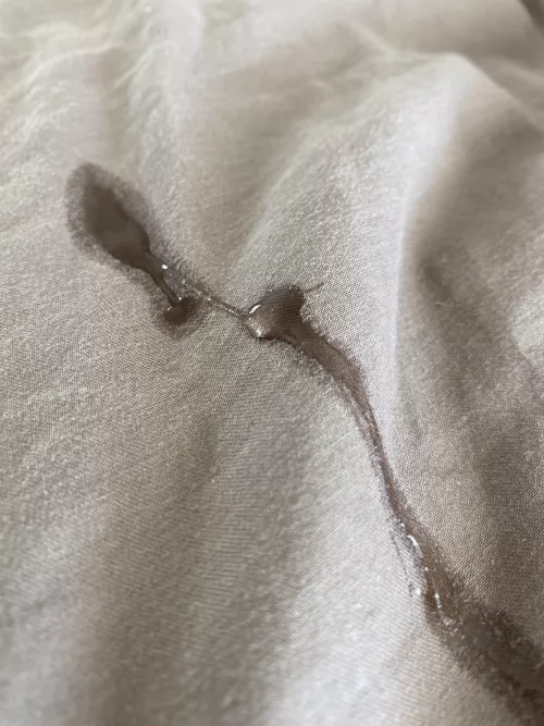 I’ve just cum on my bed 🤍