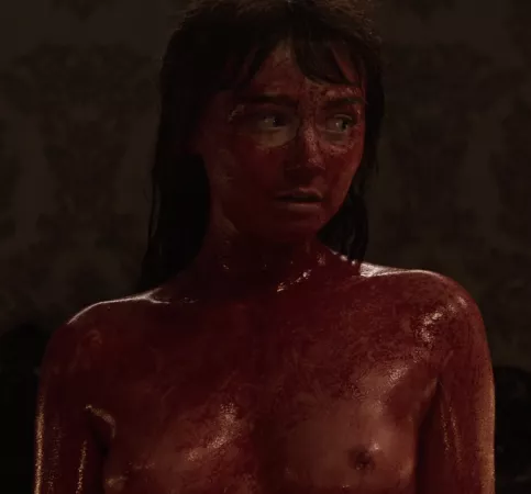 Jessica Barden's bloody good tits