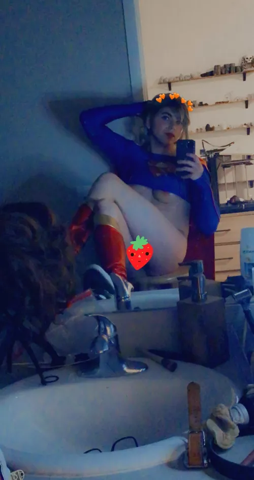 Join me in my fortress of solitude 😘